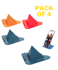 SIGZON GREEN TRIANGULAR PHONE STAND PACK OF 4